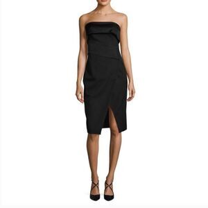 C/MEO COLLECTIVE Women's Crossing Borders Dress Black Size XS